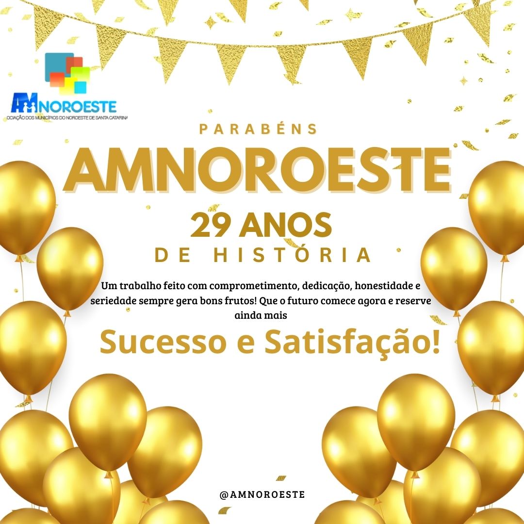 Read more about the article FELIZ ANIVERSÁRIO AMNOROESTE!29 ANOS👏🎉