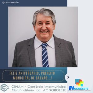 Read more about the article 👏🥂 Feliz aniversário Prefeito Municipal de Galvão, Hilário José Rosiak.