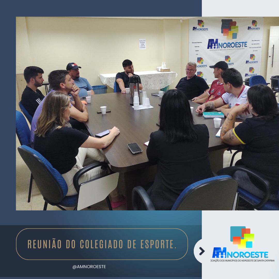 Read more about the article Reunião do colegiado de Esporte.